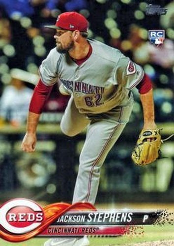 #207 Jackson Stephens - Cincinnati Reds - 2018 Topps Baseball