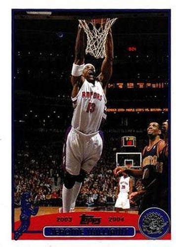 #207 Jerome Williams - Toronto Raptors - 2003-04 Topps Basketball