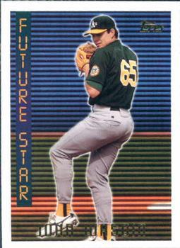 #207 John Wasdin - Oakland Athletics - 1995 Topps Baseball