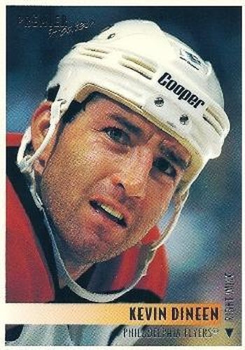 #207 Kevin Dineen - Philadelphia Flyers - 1994-95 Topps Premier Hockey