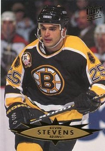 #207 Kevin Stevens - Boston Bruins - 1995-96 Ultra Hockey