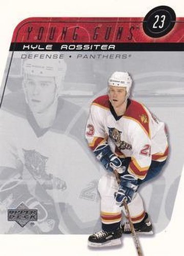 #207 Kyle Rossiter - Florida Panthers - 2002-03 Upper Deck Hockey