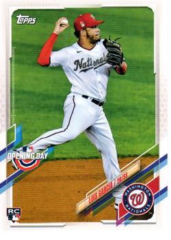#207 Luis Garcia - Washington Nationals - 2021 Topps Opening Day Baseball