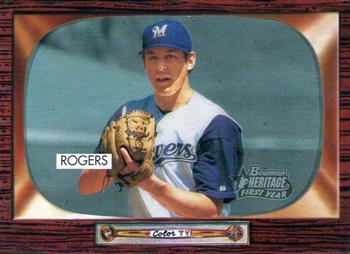 #207 Mark Rogers - Milwaukee Brewers - 2004 Bowman Heritage Baseball