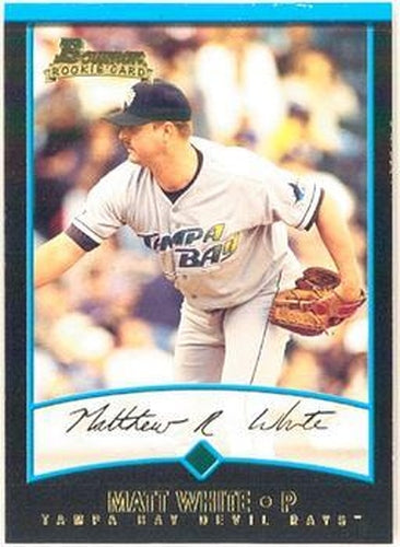 #207 Matt White - Tampa Bay Devil Rays - 2001 Bowman Baseball