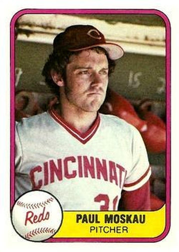 #207 Paul Moskau - Cincinnati Reds - 1981 Fleer Baseball