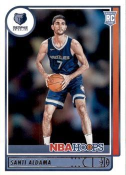 #207 Santi Aldama - Memphis Grizzlies - 2021-22 Hoops Basketball