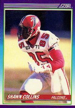#207 Shawn Collins - Atlanta Falcons - 1990 Score Football