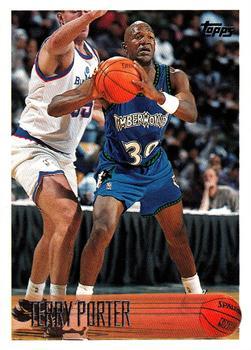 #207 Terry Porter - Minnesota Timberwolves - 1996-97 Topps Basketball