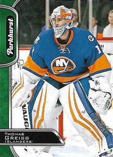 #207 Thomas Greiss - New York Islanders - 2016-17 Parkhurst Hockey