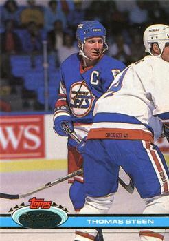#207 Thomas Steen - Winnipeg Jets - 1991-92 Stadium Club Hockey