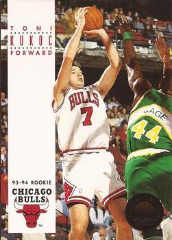 #207 Toni Kukoc - Chicago Bulls - 1993-94 SkyBox Premium Basketball