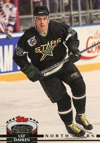 #207 Ulf Dahlen - Minnesota North Stars - 1992-93 Stadium Club Hockey
