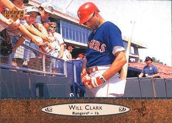#207 Will Clark - Texas Rangers - 1996 Upper Deck Baseball
