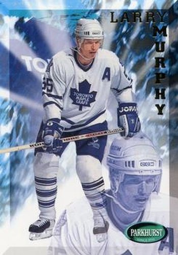 #207 Larry Murphy - Toronto Maple Leafs - 1995-96 Parkhurst International Hockey