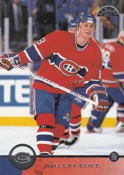 #207 Valeri Bure - Montreal Canadiens - 1996-97 Leaf Hockey