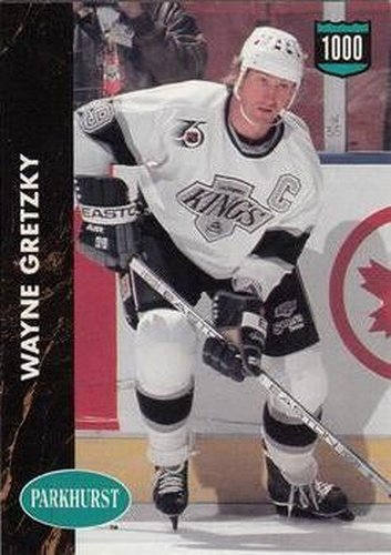 #207 Wayne Gretzky - Los Angeles Kings - 1991-92 Parkhurst Hockey