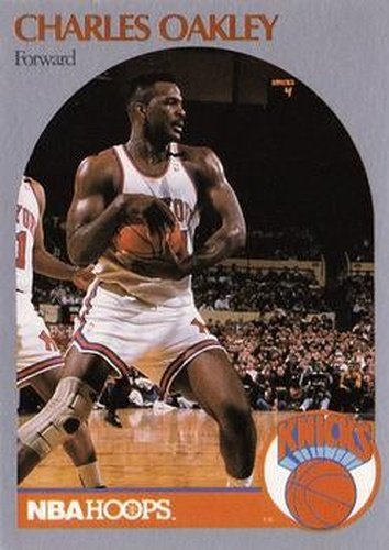 #207 Charles Oakley - New York Knicks - 1990-91 Hoops Basketball