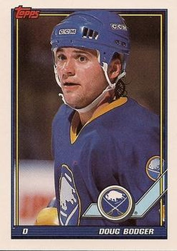 #207 Doug Bodger - Buffalo Sabres - 1991-92 Topps Hockey