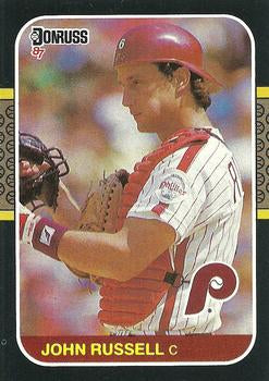 #207 John Russell - Philadelphia Phillies - 1987 Donruss Baseball