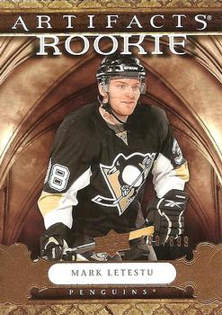 #207 Mark Letestu - Pittsburgh Penguins - 2009-10 Upper Deck Artifacts Hockey