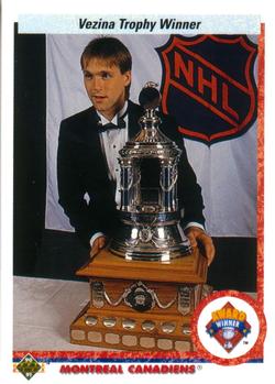 #207 Patrick Roy - Montreal Canadiens - 1990-91 Upper Deck Hockey