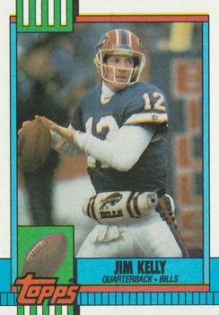 #207 Jim Kelly - Buffalo Bills - 1990 Topps Football