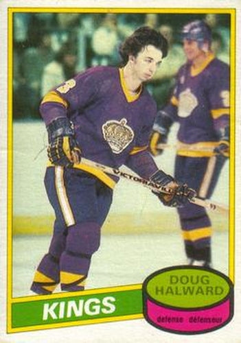 #207 Doug Halward - Los Angeles Kings - 1980-81 O-Pee-Chee Hockey