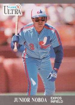 #207 Junior Noboa - Montreal Expos - 1991 Ultra Baseball