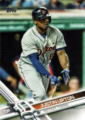 #207a Justin Upton - Detroit Tigers - 2017 Topps Baseball