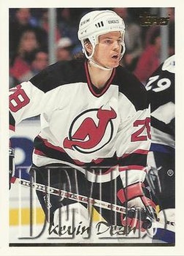 #208 Kevin Dean - New Jersey Devils - 1995-96 Topps Hockey