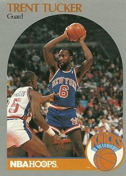 #208 Trent Tucker - New York Knicks - 1990-91 Hoops Basketball