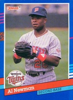 #208 Al Newman - Minnesota Twins - 1991 Donruss Baseball