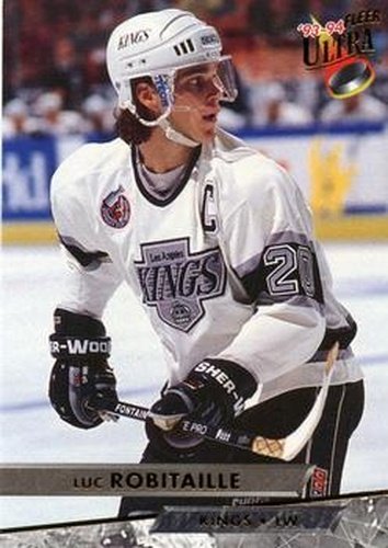 #208 Luc Robitaille - Los Angeles Kings - 1993-94 Ultra Hockey