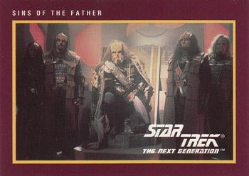 #208 Sins of the Father - 1991 Impel Star Trek 25th Anniversary