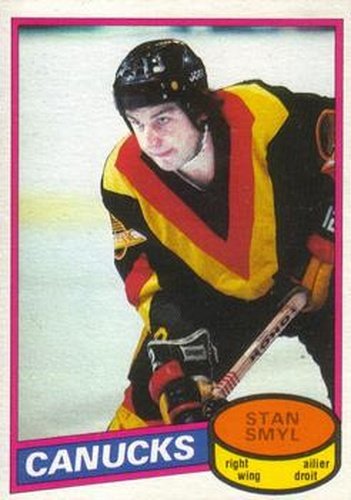 #208 Stan Smyl - Vancouver Canucks - 1980-81 O-Pee-Chee Hockey
