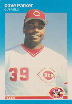 #208 Dave Parker - Cincinnati Reds - 1987 Fleer Baseball