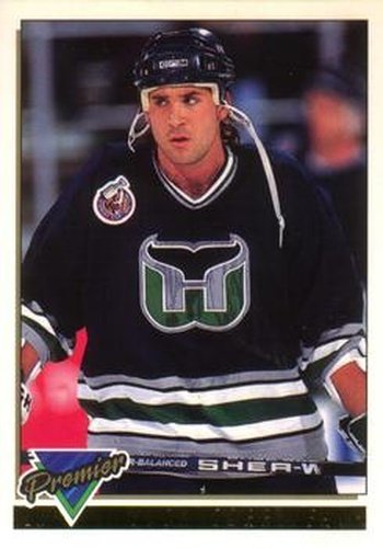 #208 Yvon Corriveau - Hartford Whalers - 1993-94 O-Pee-Chee Premier Hockey - Gold