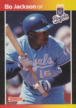#208 Bo Jackson - Kansas City Royals - 1989 Donruss Baseball