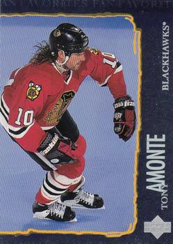 #208 Tony Amonte - Chicago Blackhawks - 1997-98 Upper Deck Hockey