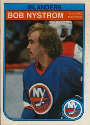 #208 Bob Nystrom - New York Islanders - 1982-83 O-Pee-Chee Hockey