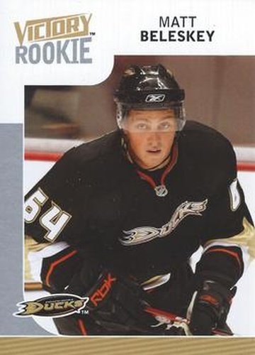 #208 Matt Beleskey - Anaheim Ducks - 2009-10 Upper Deck Victory Hockey