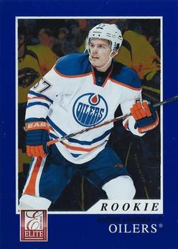 #208 Anton Lander - Edmonton Oilers - 2011-12 Panini Elite Hockey