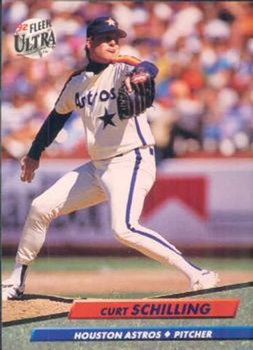 #208 Curt Schilling - Houston Astros - 1992 Ultra Baseball