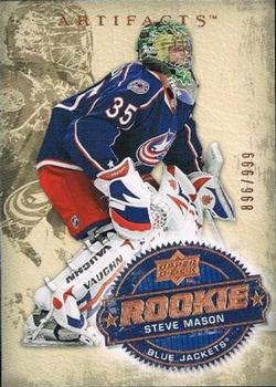 #208 Steve Mason - Columbus Blue Jackets - 2008-09 Upper Deck Artifacts Hockey