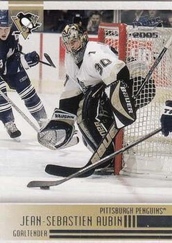 #208 Jean-Sebastien Aubin - Pittsburgh Penguins - 2004-05 Pacific Hockey