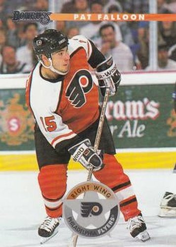 #208 Pat Falloon - Philadelphia Flyers - 1996-97 Donruss Hockey