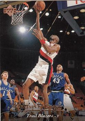 #208 Harvey Grant - Portland Trail Blazers - 1995-96 Upper Deck Basketball