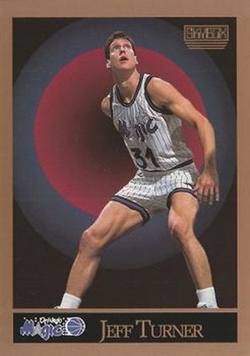 #208 Jeff Turner - Orlando Magic - 1990-91 SkyBox Basketball