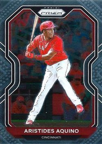 #208 Aristides Aquino - Cincinnati Reds - 2021 Panini Prizm Baseball
